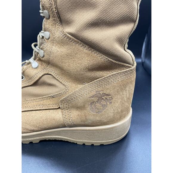 Bates Vibram Military USMC Combat Steel Toe Suede Boots Men\'s Size 13.5 W main image 6